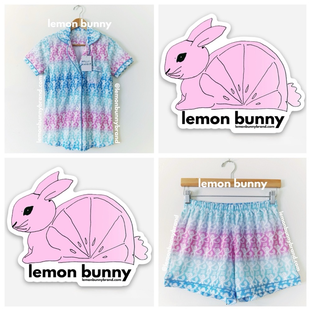 Roller Rabbit Ombre Monkey Polo Pajamas in Multi Cotton Candy Skies Size XS NWT